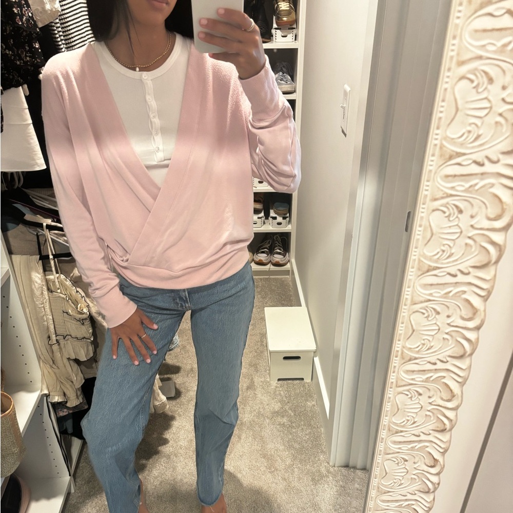 Athleta Dusty Pink Top